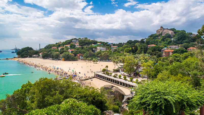Picture of Gulangyu beach and landscape, Xiamen